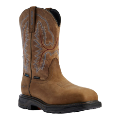 Ariat® Men's Bravo Brown Workhog XT H2O Work Boots 10031483