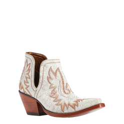 Ariat® Ladies Dixon Bright Lights White Western Booties 10042453