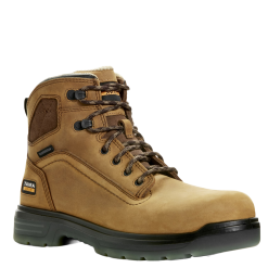 Ariat Men's Turbo 6 Inch Aged Bark Waterproof Round Toe Boots 10032608