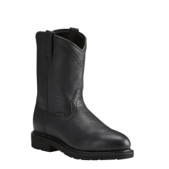 Ariat® Men's Sierra Steel Toe Black Work Boots 10021473