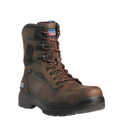 Ariat Men's Turbo 8" USA Assembled H2O Carbon Toe Work Boots 10036737