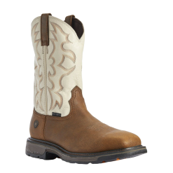 Ariat® Men's Workhog Wide Square Steel Toe Western Work Boots 10031600