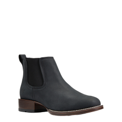 Ariat Men's Booker Ultra Den Black Round Toe Boots 10040375