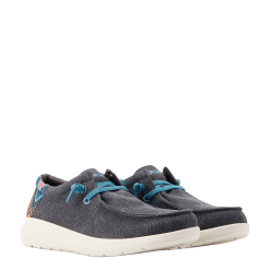 Ariat® Men's Hilo 2.0 Stretch Charcoal Blue & Aztec Blue Casual Shoes 10044586 -Wildwest Store Myproject 2023 04 26T095751.077