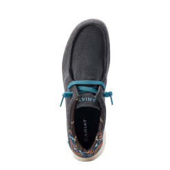 Ariat® Men's Hilo 2.0 Stretch Charcoal Blue & Aztec Blue Casual Shoes 10044586 -Wildwest Store Myproject 2023 04 26T095800.978