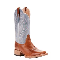 Ariat® Ladies Gingersnap & Baby Blue PrimeTime Western Boot 10025032