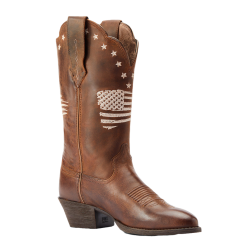 Ariat® Ladies Heritage Liberty Stretch Fit Sassy Brown Boots 10044541