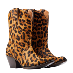 Ariat® Ladies Bandida Leopard Hair On Western Boots 10044393