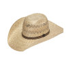 Ariat 10X Sisal Punchy Natural Straw Western Cowboy Hat A73162