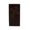 Ariat Boy's Diagonal Cross Rodeo Brown Wallet A3551402