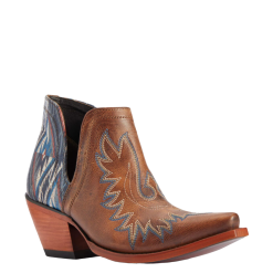 Ariat® Ladies Dixon Chimayo New Mexico Fiery Tan Booties 10042579