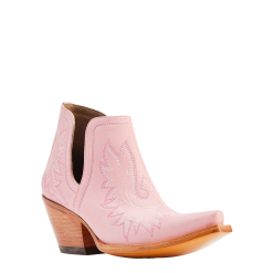 Ariat® Ladies Dixon Powder Pink Western Booties 10044483