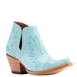 Ariat® Ladies Dixon Tiffany Blue Western Booties 10044482