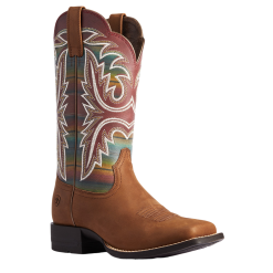 Ariat Ladies Lonestar Ridge Tan & Old Muted Serape Boots 10038329
