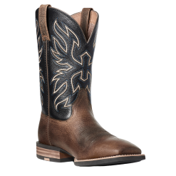 Ariat Men's Everlite Vapor Ranch Brown & Black Deertan Boots 10035963