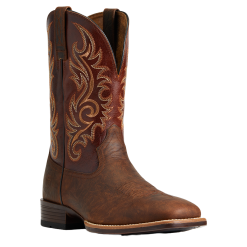 Ariat Men's Lasco Ultra Bar Top Brown Square Toe Boots 10040278