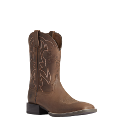 Ariat Men's Sport Outdoor Deer Skull Distressed Brown Boots 10038330