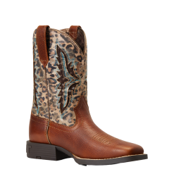 Ariat® Children's Koel VenTEK™ Spiced Cedar Square Toe Boots 10040258