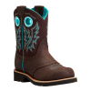 Ariat® Girl's Fatbaby® Cowgirl Royal Chocolate & Fudge Boots 10042537