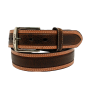 Ariat Men's Diesel Brown Rowdy Leather Belt A10004305
