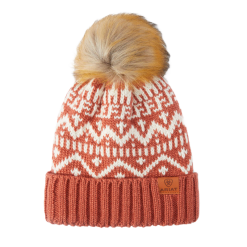Ariat® Ladies Marsala And Sea Salt Azulejo Beanie 10037924