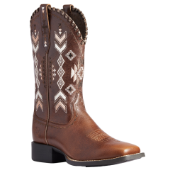 Ariat Ladies Round Up Skyler Canyon Tan Boots 10038327