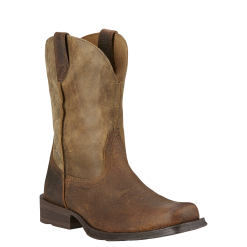 Ariat Men’s Rambler Earth Brown Square Toe Boots 10002317