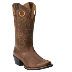 Ariat Men's Fiddle Brown Sport Square Toe Boot 10014025