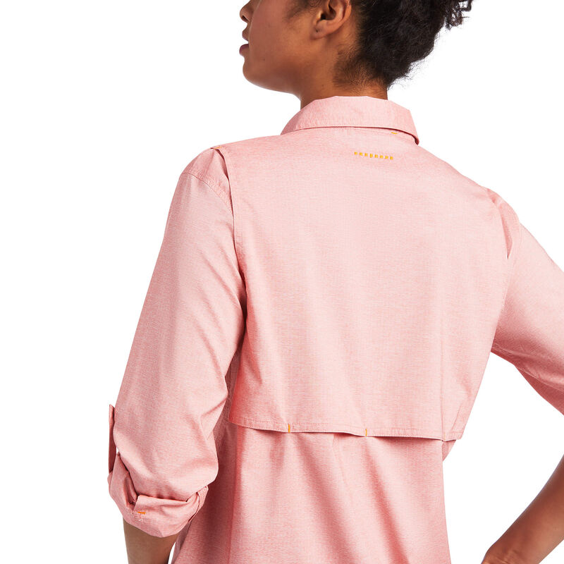 Ariat® Ladies Rebar VentTEK Summer Melon Button Down Shirt 10039481 Ariat® Ladies Rebar VentTEK Summer Melon Button Down Shirt 10039481 -Wildwest Store RE4