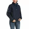 Ariat Ladies Stable Insulated Navy Jacket 10001713 3 Ariat Ladies Stable Insulated Navy Jacket 10001713 -Wildwest Store S17 WMS ENGL Gaglione 10001713 INTL front