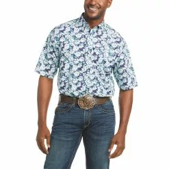 Ariat Men's Pari Casual Series Short Sleeve Button Down Shirt 10036292