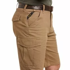 Ariat Men's Rebar Relaxed Durastretch Field Khaki Cargo Shorts 10034680 -Wildwest Store S21 MNS WORK 10034680 detail01