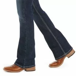 Ariat Ladies Esther Arrow Fit Mid Rise Boot But Jeans 10034662 -Wildwest Store S21 WMS WEST 10034662 detail03