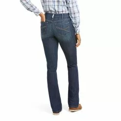 Ariat Ladies R.E.A.L Kristen High Rise Straight Leg Jeans 10034664