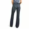 Ariat Ladies Isabel Mid Rise Wide Leg Trouser Jeans 10035790 -Wildwest Store S21 WMS WEST 10035790 back
