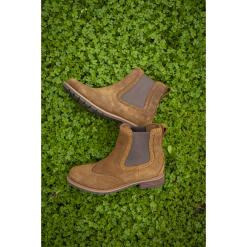 Ariat Ladies Wexford Brogue Waterproof Honey Brown Booties 10040384 -Wildwest Store S22 ENG WMS Show Copenhaver 2376 RTL1