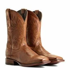 Ariat Men's Circuit Wagner Peak Tan Square Toe Boots 10040327 -Wildwest Store S22 MNS WEST 10040327 pair