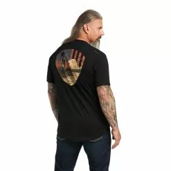 Ariat Men's Rebar Workman Working Dog Black T-shirt 10039177