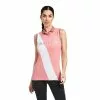 Ariat Ladies Taryn Sleeveless Peach Blossom Polo Shirt 10039168 -Wildwest Store S22 WMS ENGL 10039168 front