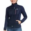 Ariat® Ladies Fusion Team Navy Insulated Jacket 10039219 -Wildwest Store S22 WMS ENGL 10039219 front