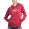 Ariat® Ladies 3D Logo 2.0 Red Bud Hoodie 10039221 -Wildwest Store S22 WMS ENGL 10039221 front 8e096139 3539 4c49 9e01 c44aad8bda4a