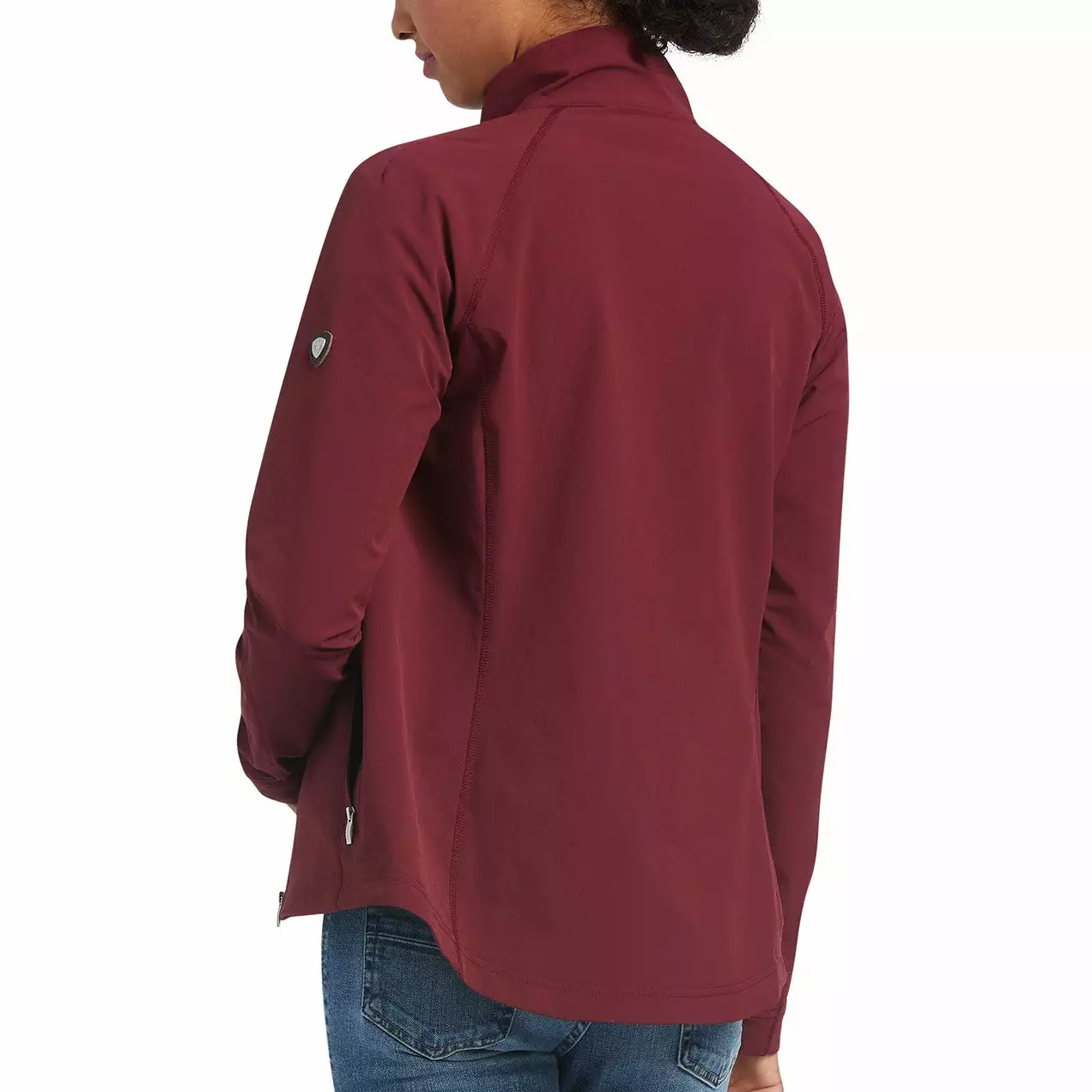 Ariat Ladies Agile Softshell Zinfandel Jacket 10039329 Ariat Ladies Agile Softshell Zinfandel Jacket 10039329 -Wildwest Store S22 WMS ENGL 10039329 back