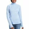 Ariat® Ladies Sunstopper 2.0 Open Air 1/4 Zip Baselayer Shirt 10039360