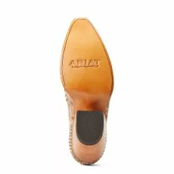Ariat® Ladies Dixon Studs Old West Tan Snip Toe Booties 10038382 5 Ariat® Ladies Dixon Studs Old West Tan Snip Toe Booties 10038382 -Wildwest Store S22 WMS WEST 10038382 sole