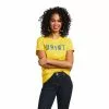 Ariat Ladies R.E.A.L™ Kinship Spicy Mustard Short Sleeve Shirt 10039528