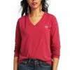 Ariat® Ladies Serape Thunderbird Red Bud Long Sleeve T-Shirt 10039781 -Wildwest Store S22 WMS WEST 10039781 front 6b5b4bb0 a71b 47e5 bd15 0337e6436b96