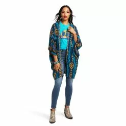 Ariat® Ladies Ella Multi Print Kimono Wrap 10039848