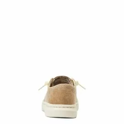 Ariat Ladies Hilo Washed Tan Canvas Slip On Shoes 10040280 -Wildwest Store S22 WMS WEST 10040280 heel 54ac33cd 6655 43b1 9336 6cfdd183c04d