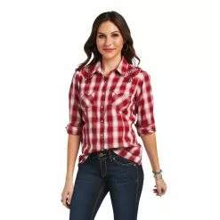 Ariat® Ladies REAL Plaid Ruby Snap Shirt 10040624