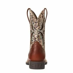 Ariat® Children's Koel VenTEK™ Spiced Cedar Square Toe Boots 10040258 4 Ariat® Children's Koel VenTEK™ Spiced Cedar Square Toe Boots 10040258 -Wildwest Store S22 YTH WEST 10040258 heel